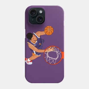 Devin Booker from Above Phoenix Basketball Phone Case
