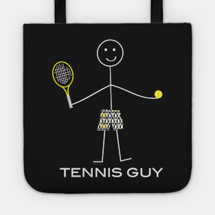 Funny Mens Tennis Guy Tote