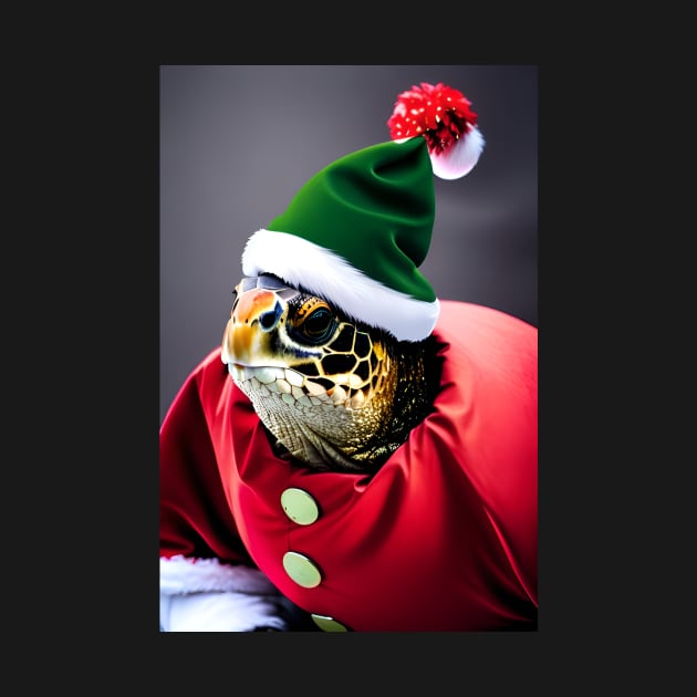 Christmas Turtle (Christmas Animals) by robsteadman