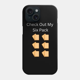 Check Out My Six Pack Biscuit Phone Case