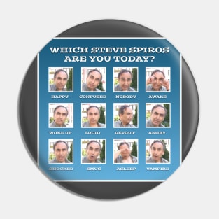 Steve Spiros Emotion Chart Pin