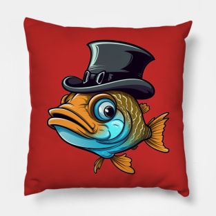 Gentleman Fish Pillow