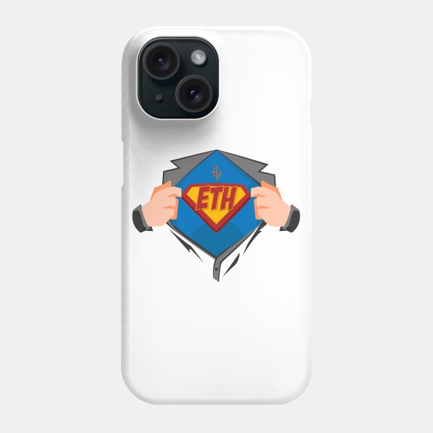 ETH man Phone Case by mangobanana