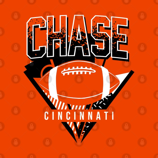 Vintage Cincinnati Football Chase by funandgames