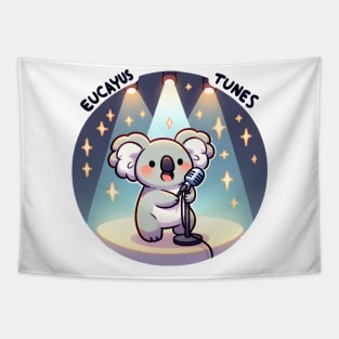 Singing Koala Eucalyptus Tunes Tapestry