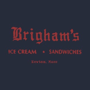 Brigham's Ice Cream & Sandwich Parlor - vintage T-Shirt