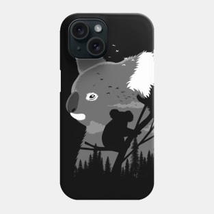 Koala in Australia Phone Case