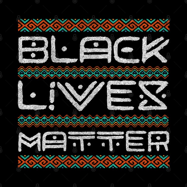 Black Lives Matter africa lettering Gift by opippi