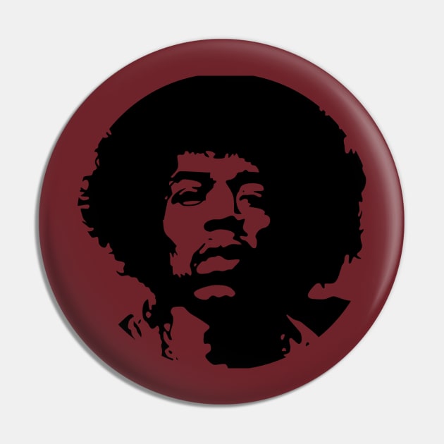 Jimi Virtuoso Design Pin by mpdesign