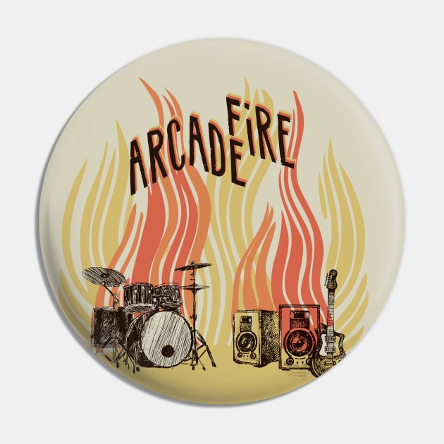 The Arcade Fire Pin by RepubliRock