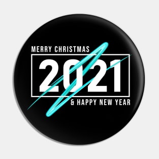 2021 Happy New Year Pin