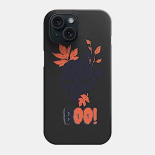 Boo Skull sticker Phone Case