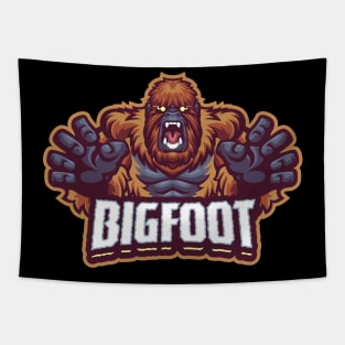 bigfoot logo Tapestry