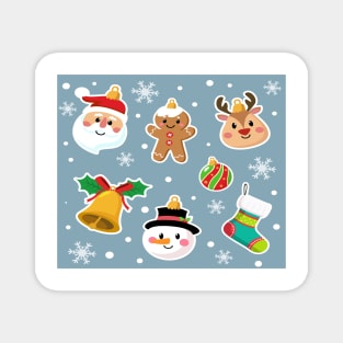 Christmas Pattern Magnet