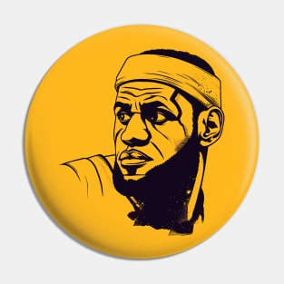 Lebron King James Pin