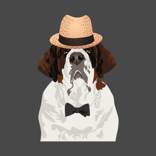 Saint Bernard Dog T-Shirt for Dog Lovers T-Shirt