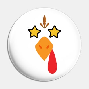 Turkey Face thanksgiving fall season cute matching friend costume inspiration Pin