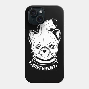 Different - Black Phone Case