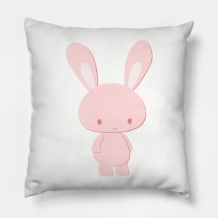 Cute Little Pink Bunny Pillow