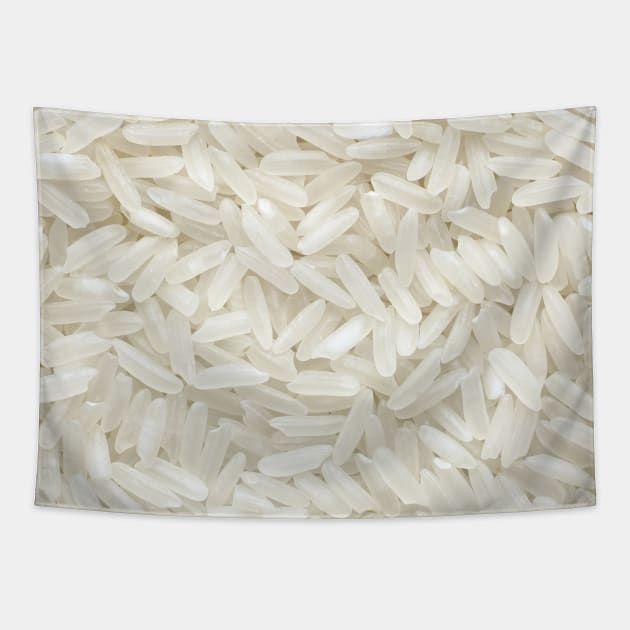 Jasmine Rice Food Photograph Tapestry by love-fi