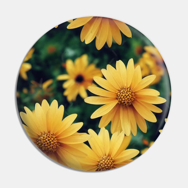 A Thousand Yellow Daisies - Pattern Pin by Fenay-Designs