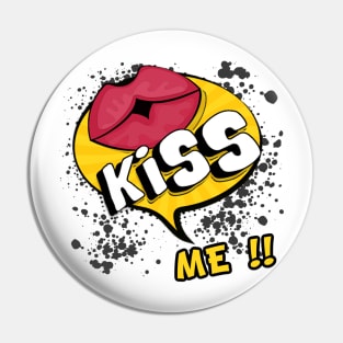 KISS Me !! Pin