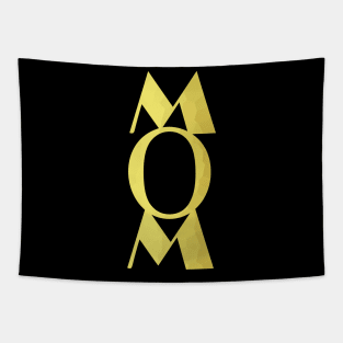 Mom Gold Tapestry