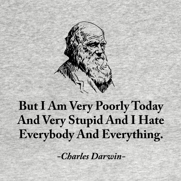 Disover Charles Darwin quote - Darwin - T-Shirt