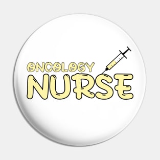 Oncology Nurse Yellow Pin