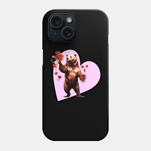 Floral bear Phone Case