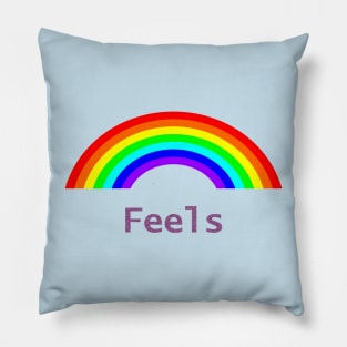 Feels Rainbow Pillow