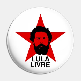 Lula Livre Pin