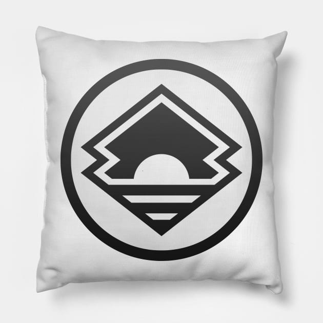 Tsushima Shimura Kamon Pillow by Takeda_Art