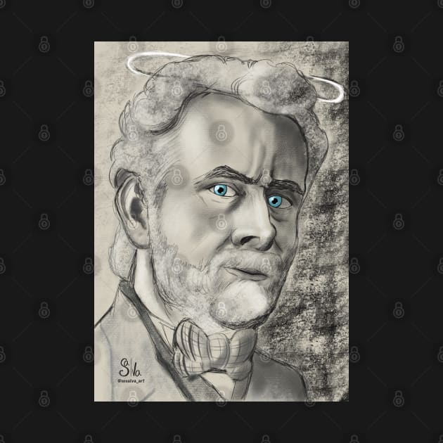 Michael Sheen as Aziraphale by AC Salva