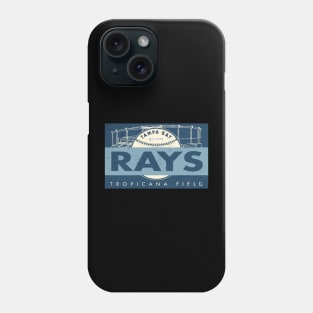 Tampa Bay Rays Banner by Buck Tee Originals Phone Case