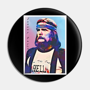 Poster Art Johnny Paycheck Pin