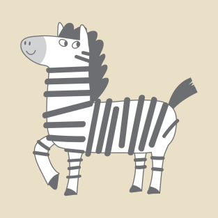 Cheeky Racing Zebra T-Shirt