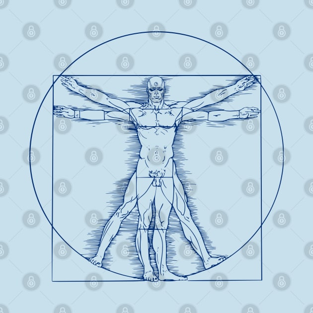 VITRUVIAN MANHATTAN - Watchmen by ROBZILLA