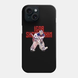 Igor Shesterkin Goalie Bold Phone Case