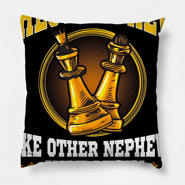 chess nephew T shirt Pillow by lateefo