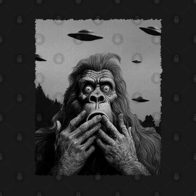 Bigfoot Bliss Embrace the Mystery with Cryptid-Themed Apparel by SofiaRibeiro