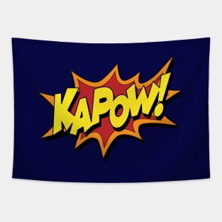 Kapow Comic Design Tapestry