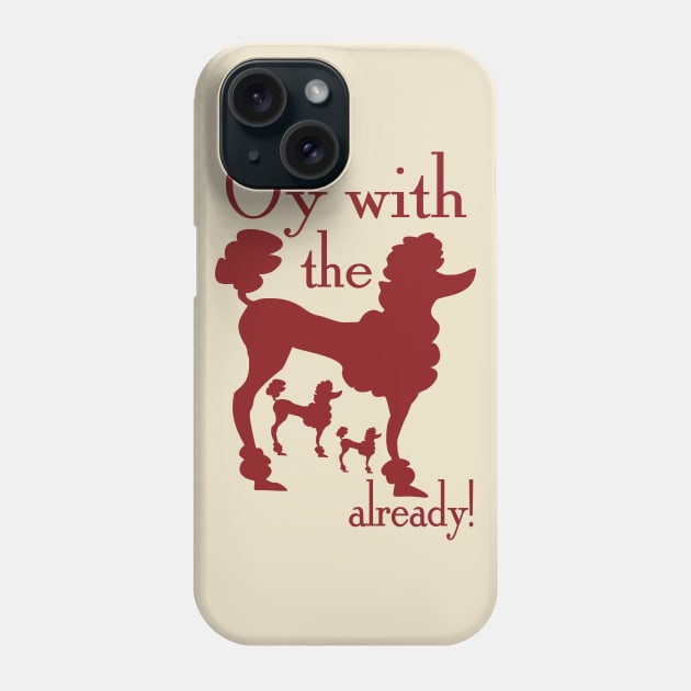 Poodles Phone Case by Brunaesmanhott0