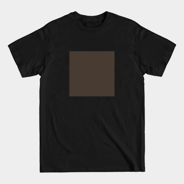 Discover PLAIN SOLID Dark Lava - Lava - T-Shirt