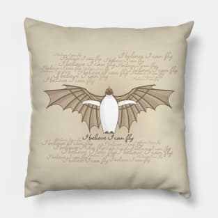 I Believe I Can Fly Pillow