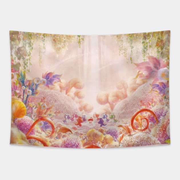 Sweet Jungle Tapestry by Orioto