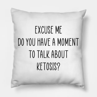 Funny Diet Keto Weightloss Fasting Gym Workout Fitness Gift Pillow