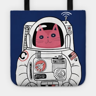 Astronaut Explorer Kitty - I need more space! Tote