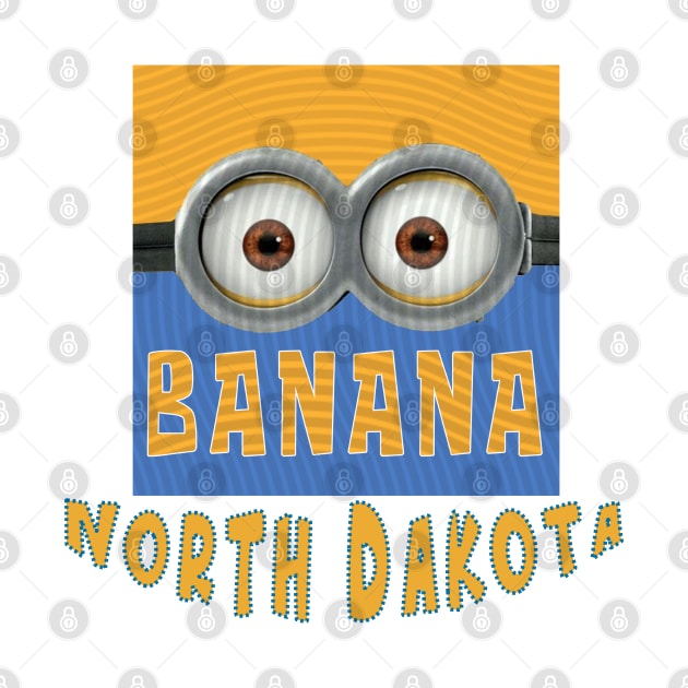 DESPICABLE MINION AMERICA NORTH DAKOTA by LuckYA