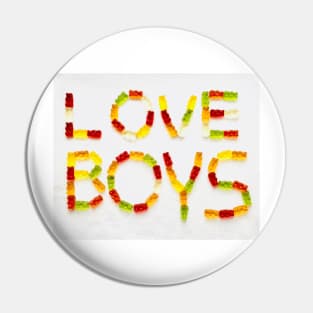 Love boys Pin